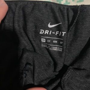 Dark grey nike shorts
